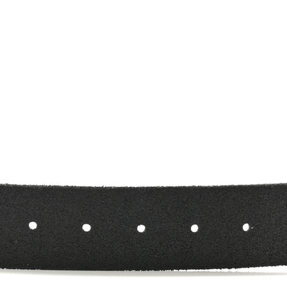 Gucci Calfskin Snake Belt 85 34 Black 5 of 5