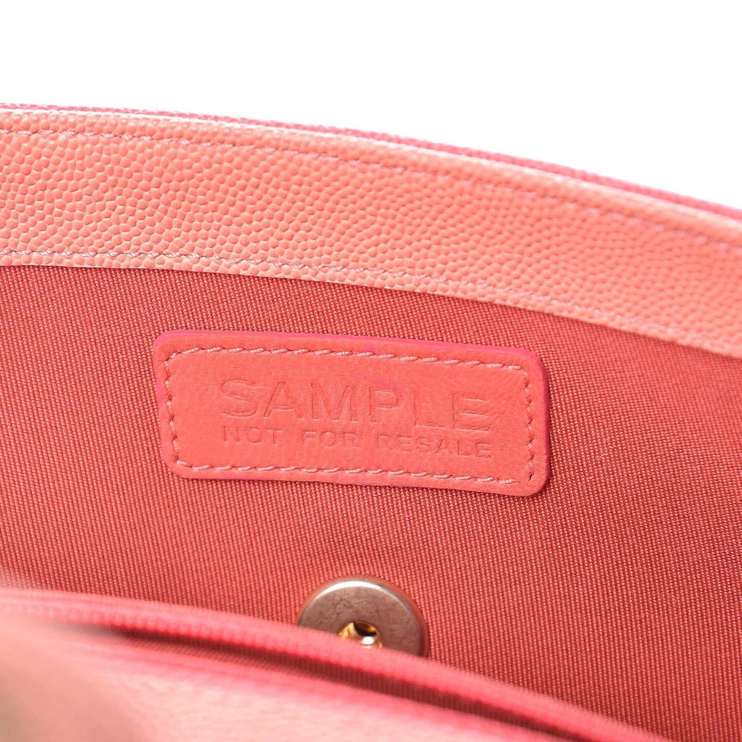 Chanel Caviar Quilted Small Sunset On The Sea Flap Coral 7 of 7