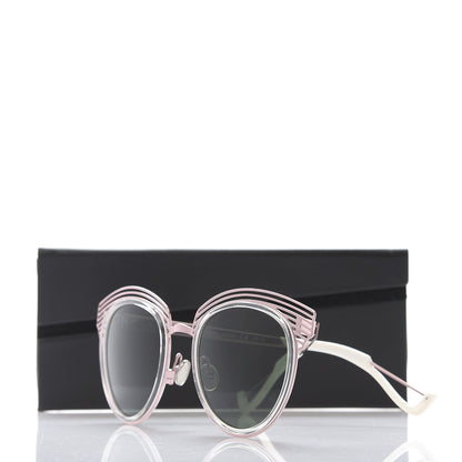 Christian Dior Acetate Enigme Sunglasses Pink White 8 of 8