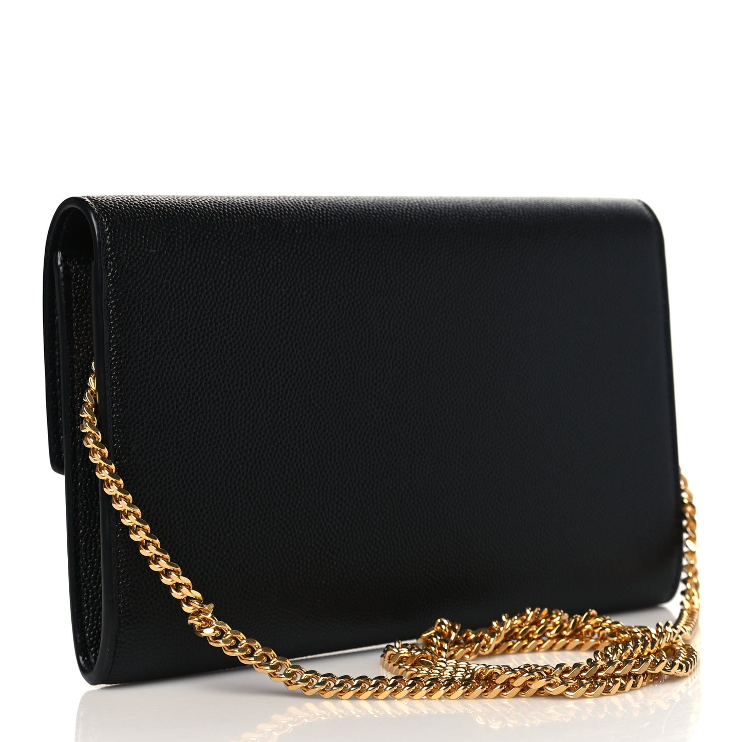 Grain De Poudre Uptown Chain Wallet Black