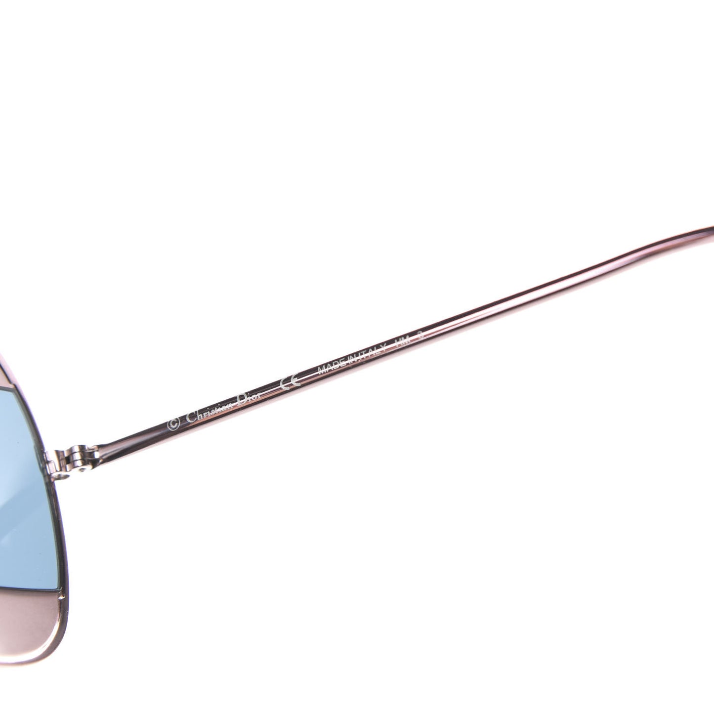 Metal Split 1 Aviator Sunglasses Rose Gold