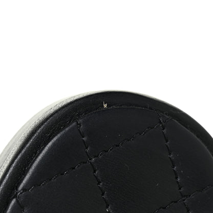 Chanel Lambskin Quilted CC Turnlock Sandals 36.5 Black 12 of 15