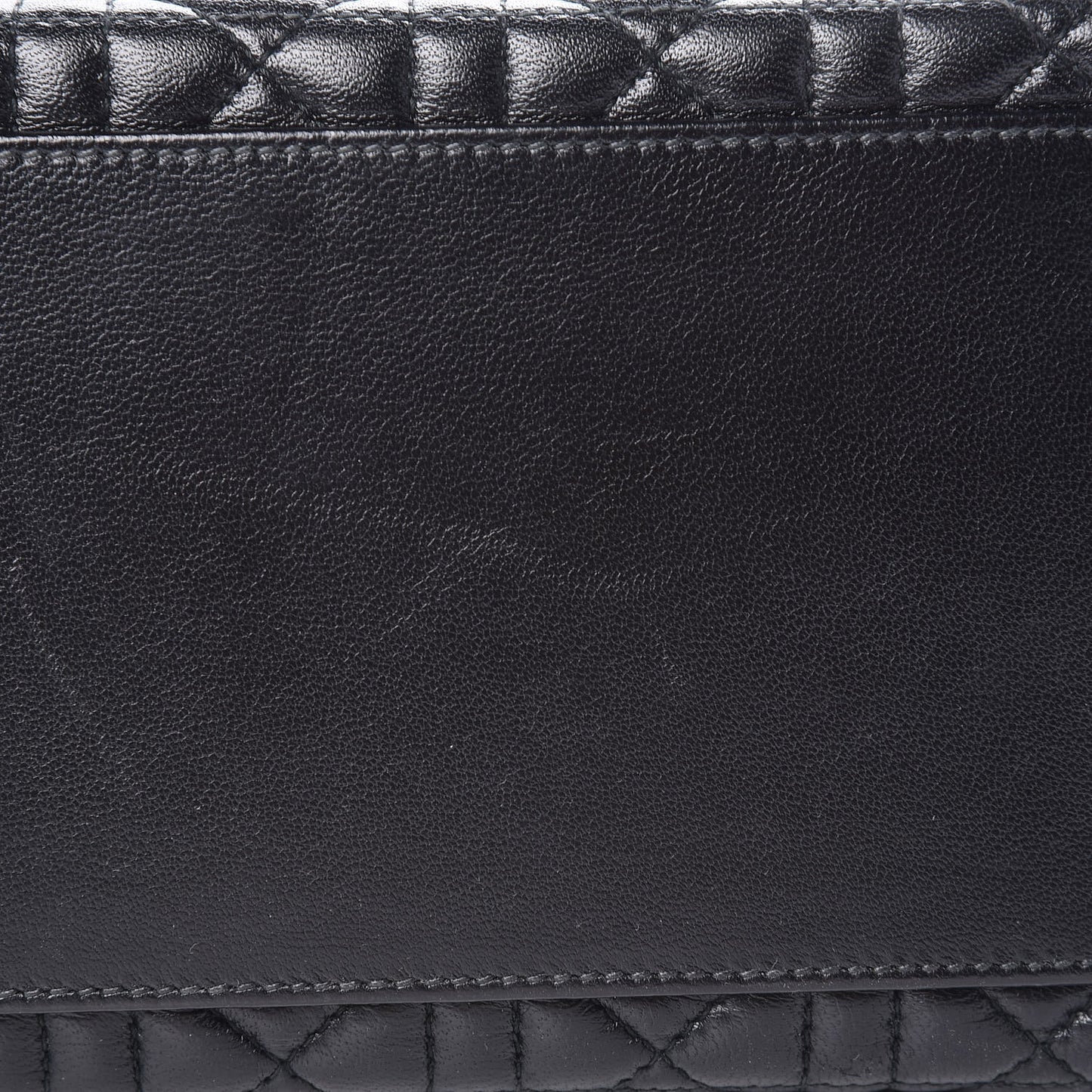 Lambskin Cannage Medium Lady Dior Black