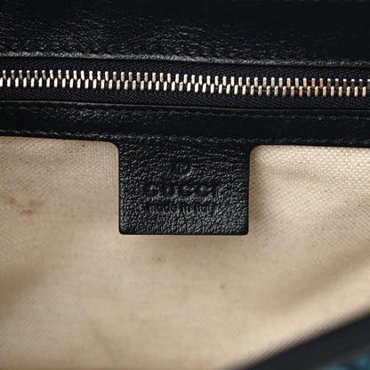 Gucci Monogram Multicolor Matelasse Diagonal Small GG Marmont Shoulder Bag Light Blue 6 of 11