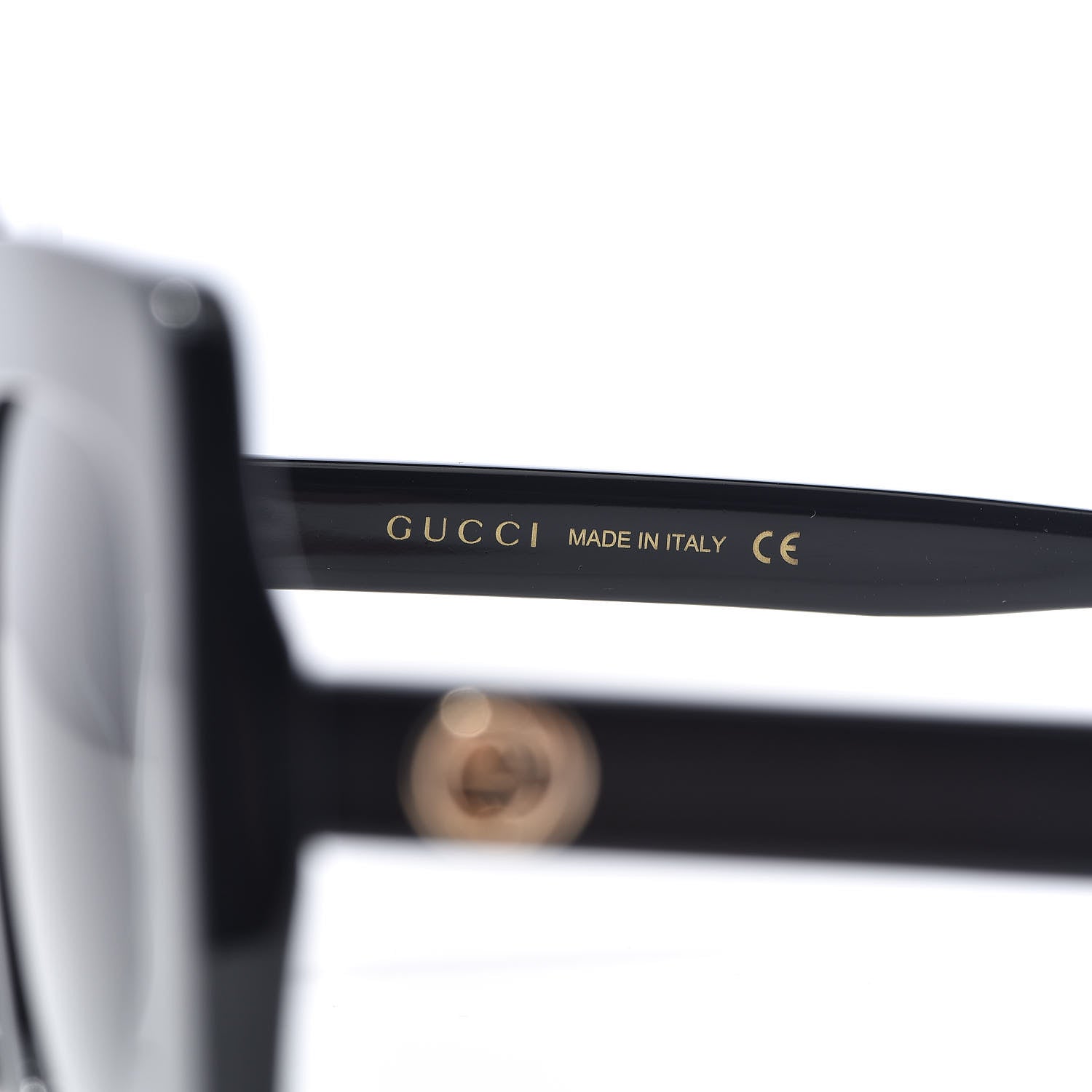Gucci Acetate Oversize Sunglasses GG0328S Black 6 of 10