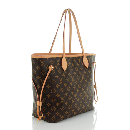 Louis Vuitton Monogram Saint Tropez V Neverfull MM Rose Ballerine 4 of 10
