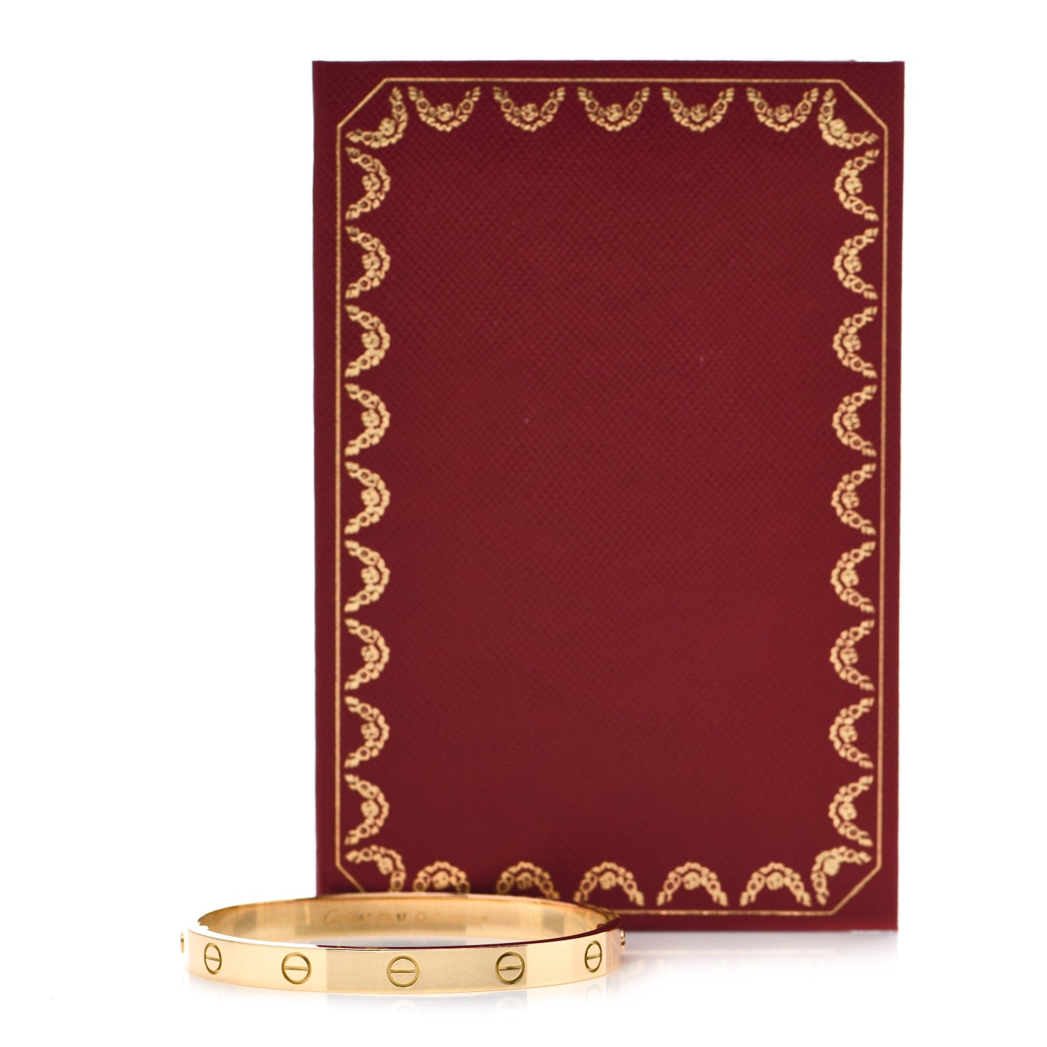 Cartier 18K Yellow Gold LOVE Bracelet 17 5 of 5