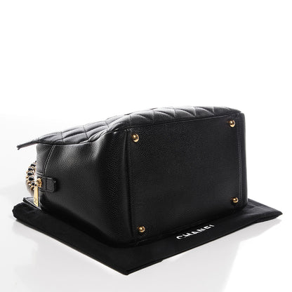 Chanel Caviar Quilted Petit Timeless Tote PTT Black 4 of 7