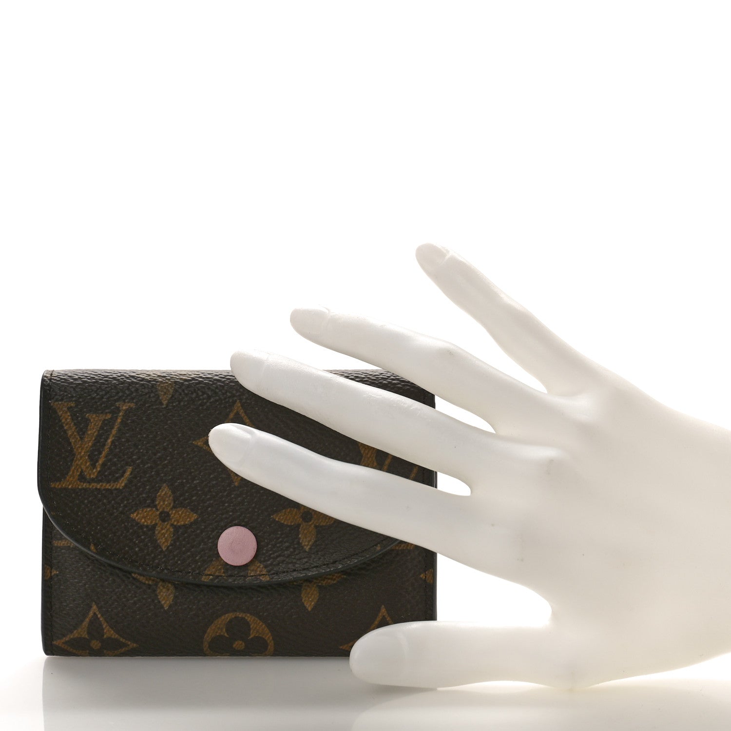 Louis Vuitton Monogram Rosalie Coin Purse Rose Ballerine 2 of 9
