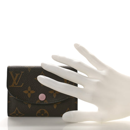 Louis Vuitton Monogram Rosalie Coin Purse Rose Ballerine 2 of 9