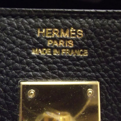 Hermes Togo Birkin 40 Noir 6 of 12