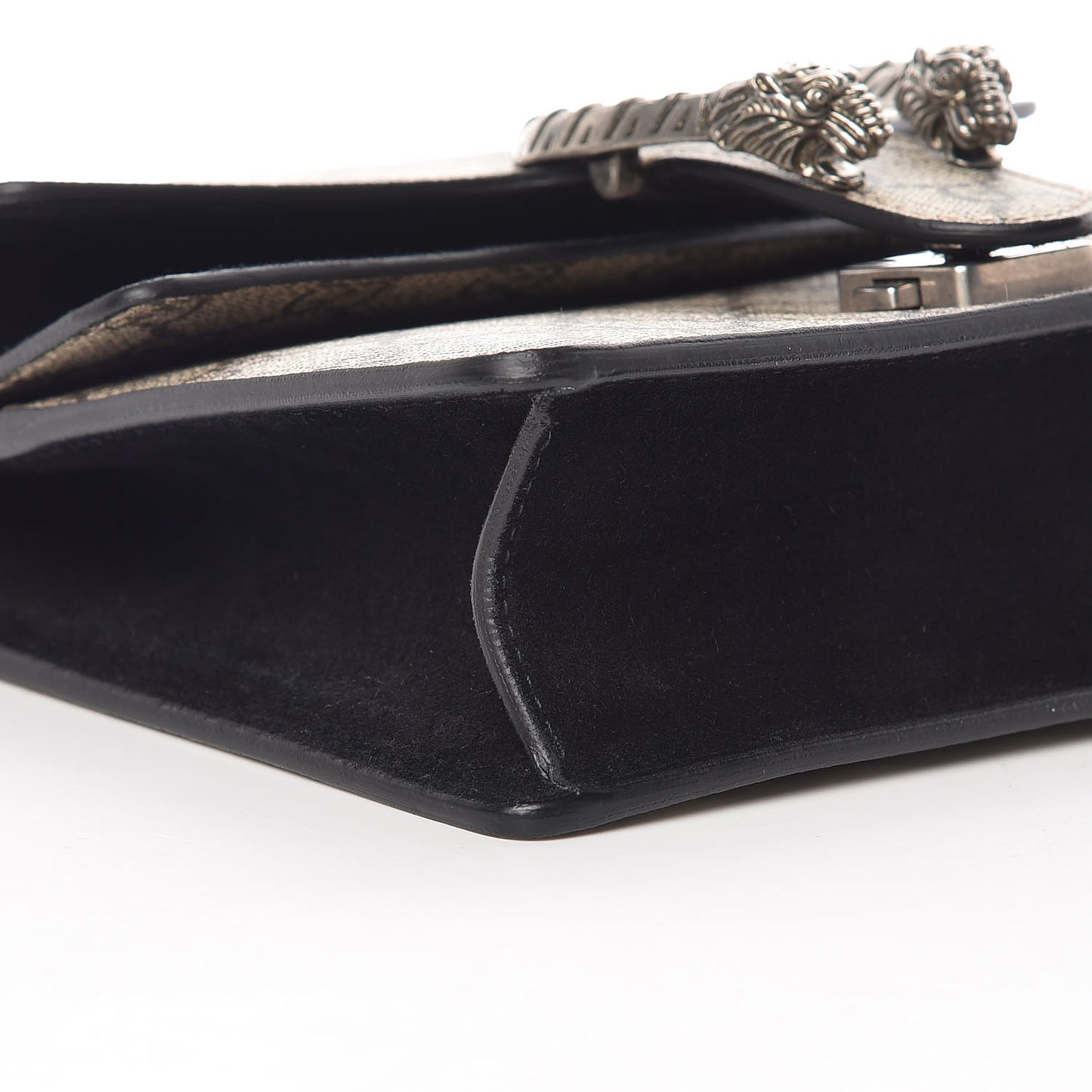 GG Supreme Monogram Mini Dionysus Shoulder Bag Black