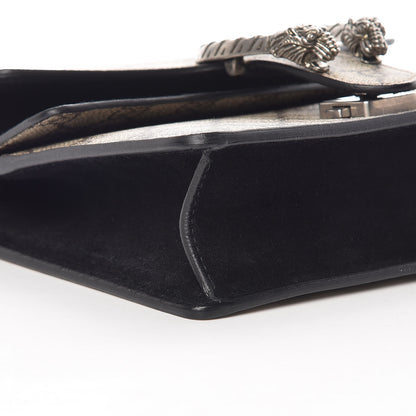 Gucci GG Supreme Monogram Mini Dionysus Shoulder Bag Black 8 of 12