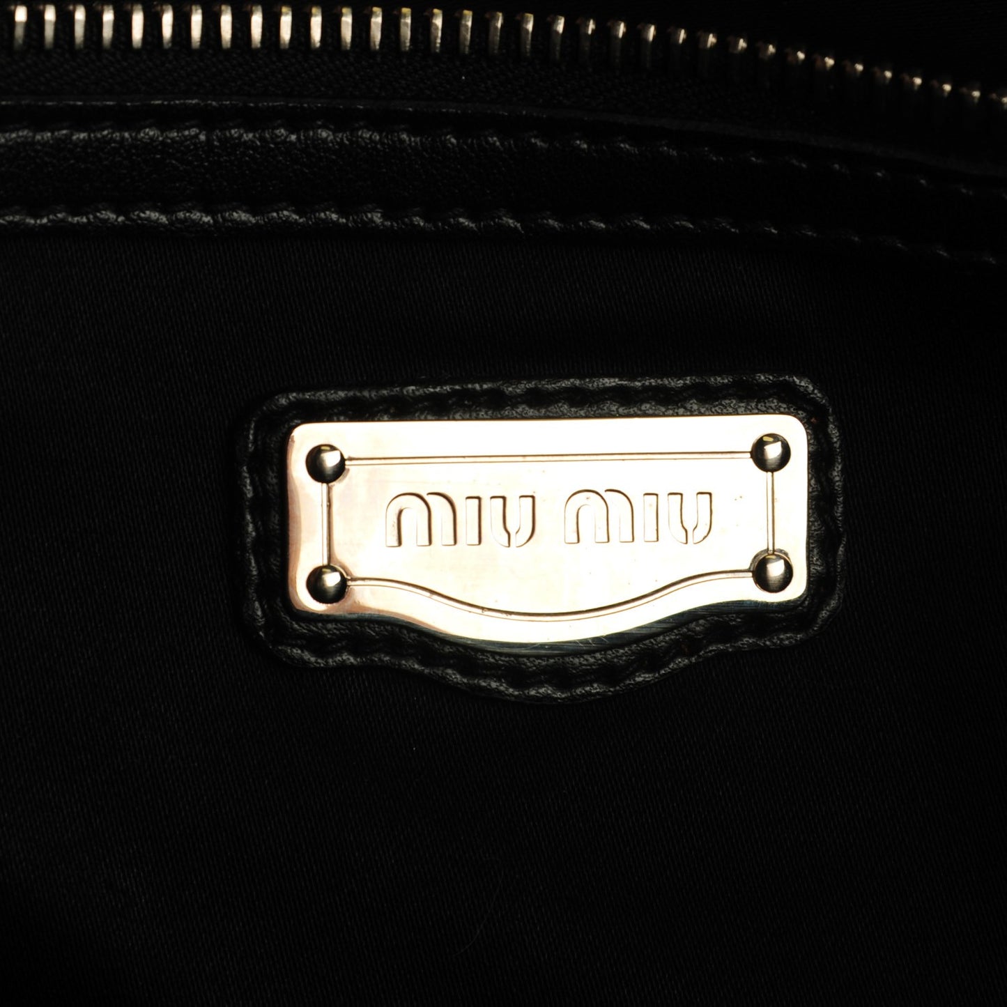 Vinyl Tote Black