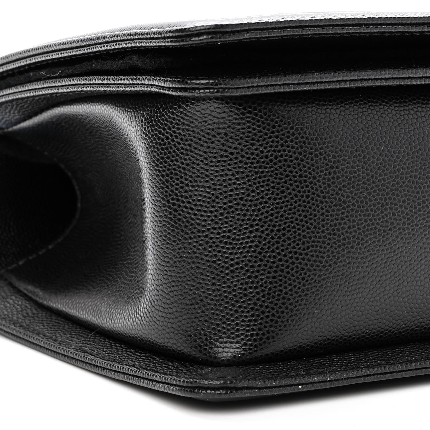 Chanel Caviar Quilted Medium Boy Flap Black 9 of 10