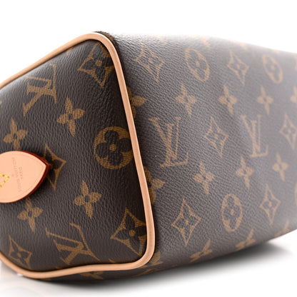 Louis Vuitton Monogram Speedy Bandouliere 20 Beige 8 of 10