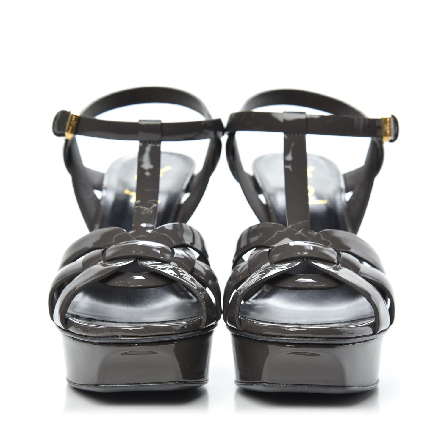 Patent Tribute 75 Platform Sandals 37 Medium Grey