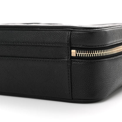 Chanel Caviar Quilted Medium CC Filigree Vanity Case Black 10 of 15