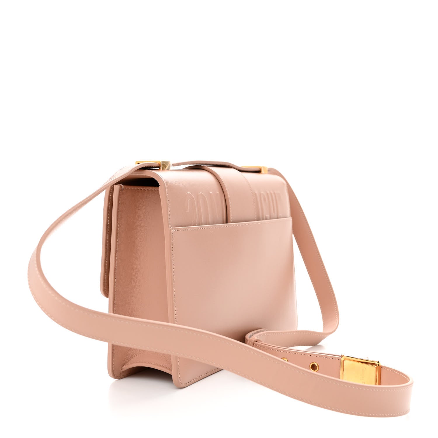 Christian Dior Box Calfskin 30 Montaigne Flap Bag Rose Des Vents 3 of 12