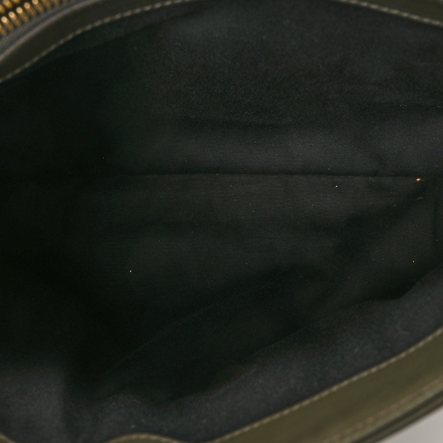 Saint Laurent Calfskin Y Quilted Monogram Medium Loulou Chain Satchel Military Olive 4 of 7