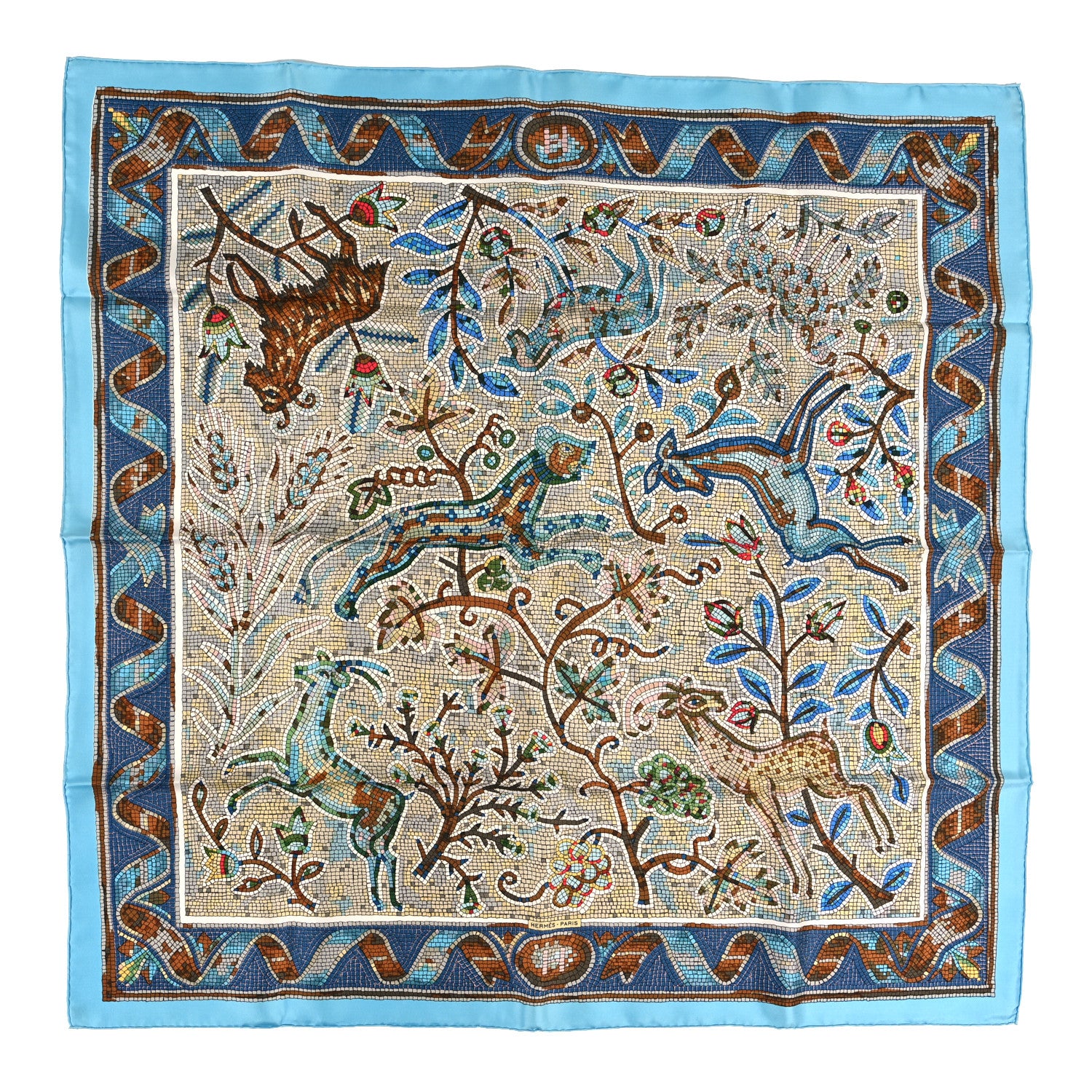 Hermes Silk Pavement Scarf 90 1 of 3