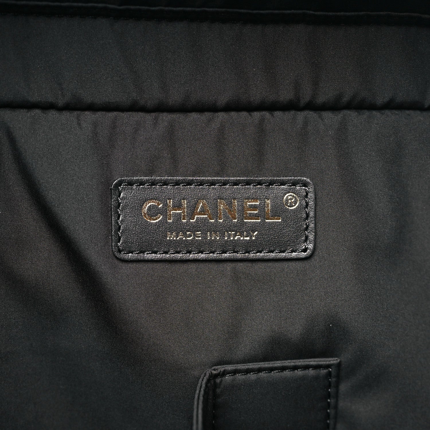 Chanel Shiny Grained Calfskin Quilted Large Travel Bowling Bag Black 6 of 10