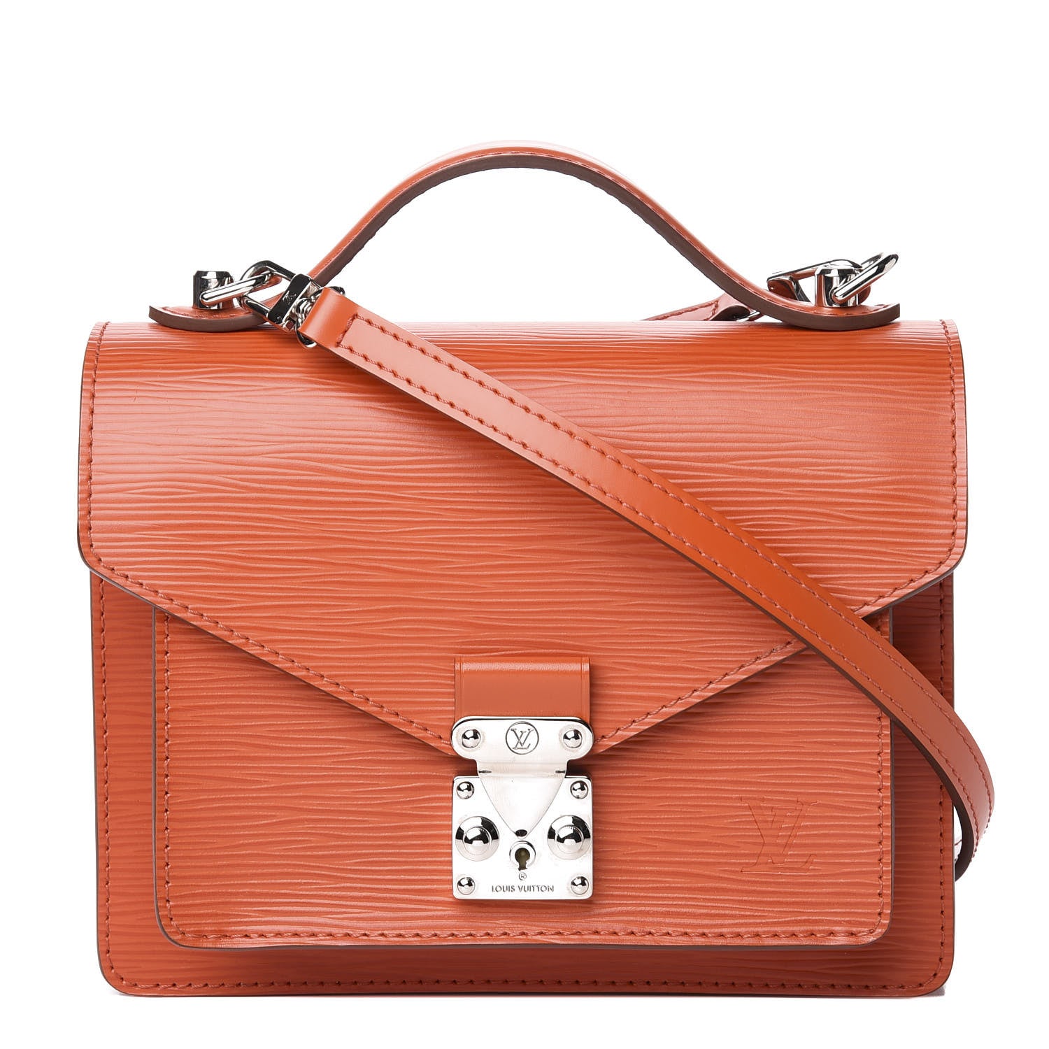 Louis Vuitton Epi Monceau BB Piment 1 of 8