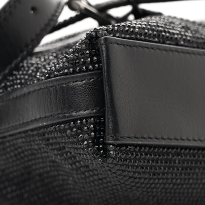 Givenchy Satin Strass Mini Voyou Boyfriend Party Bag Black 9 of 13