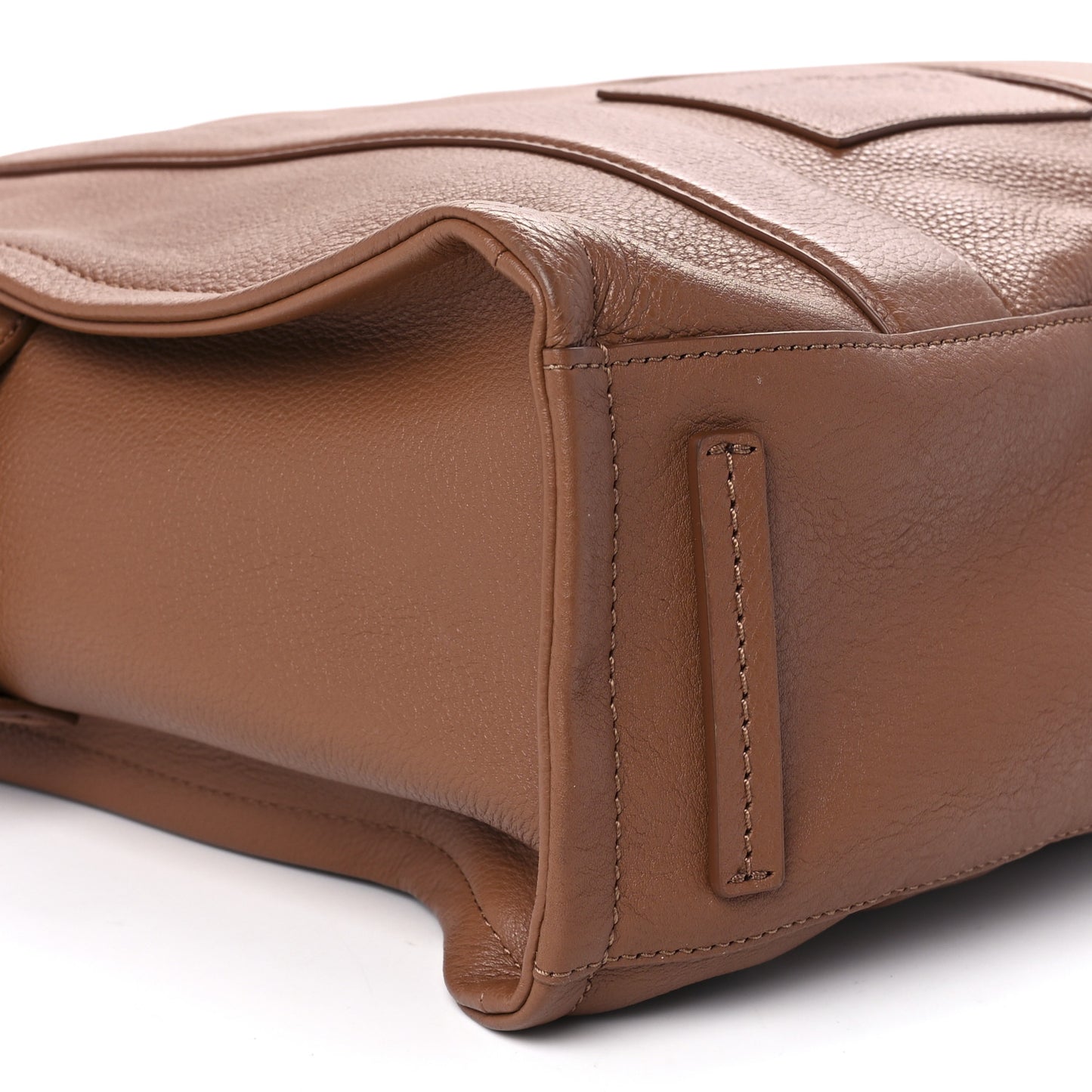 Grained Calfskin Large The Tote Bag Argan Oil