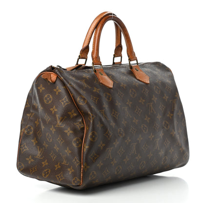 Louis Vuitton Monogram Speedy 35 3 of 9