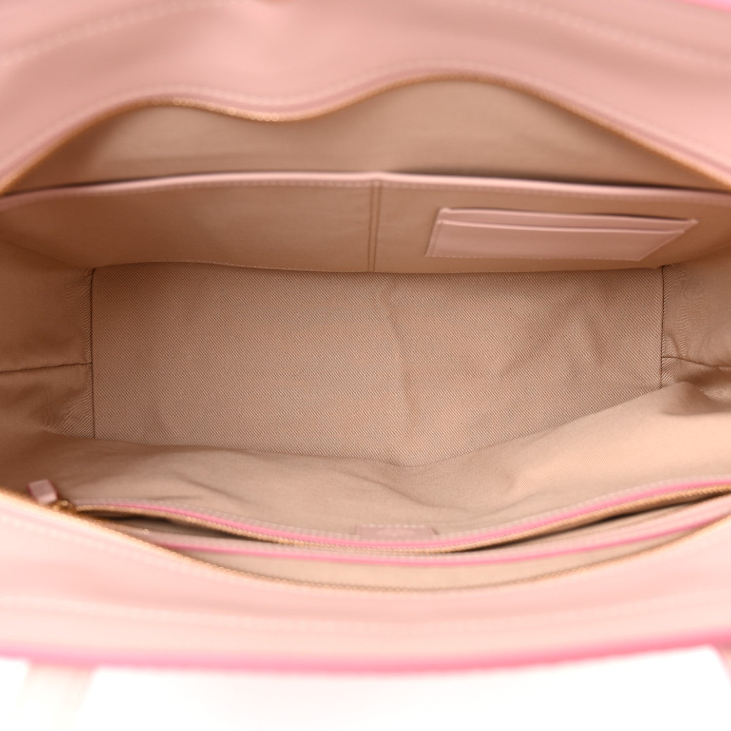 MCM Visetos Leopard Print Medium Anya Shopper Tote  Pink 5 of 10