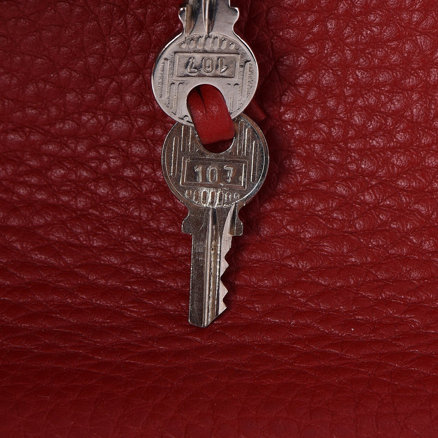Taurillon Clemence Birkin 35 Rouge Casaque