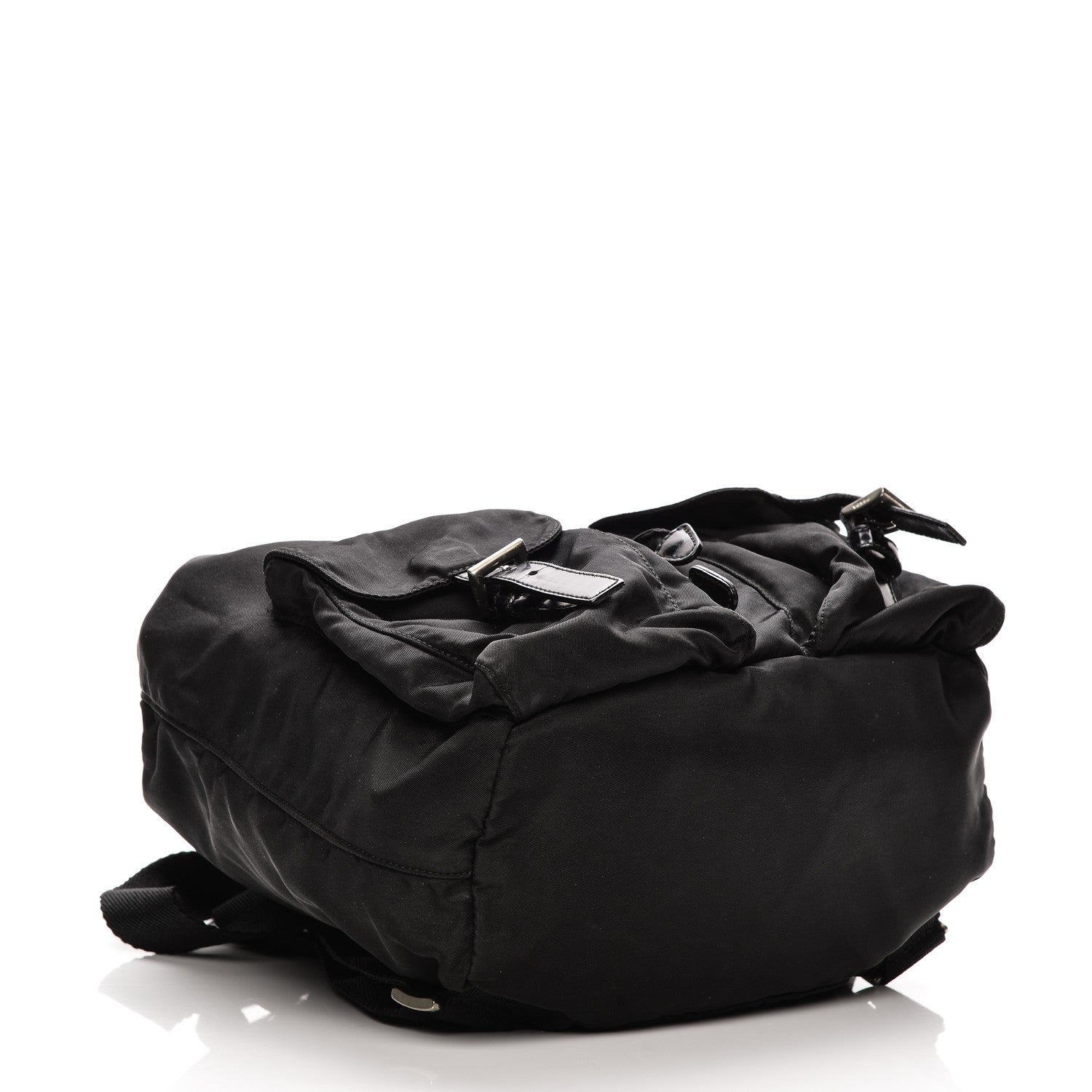 Prada Nylon Vela Medium Backpack Black 4 of 8