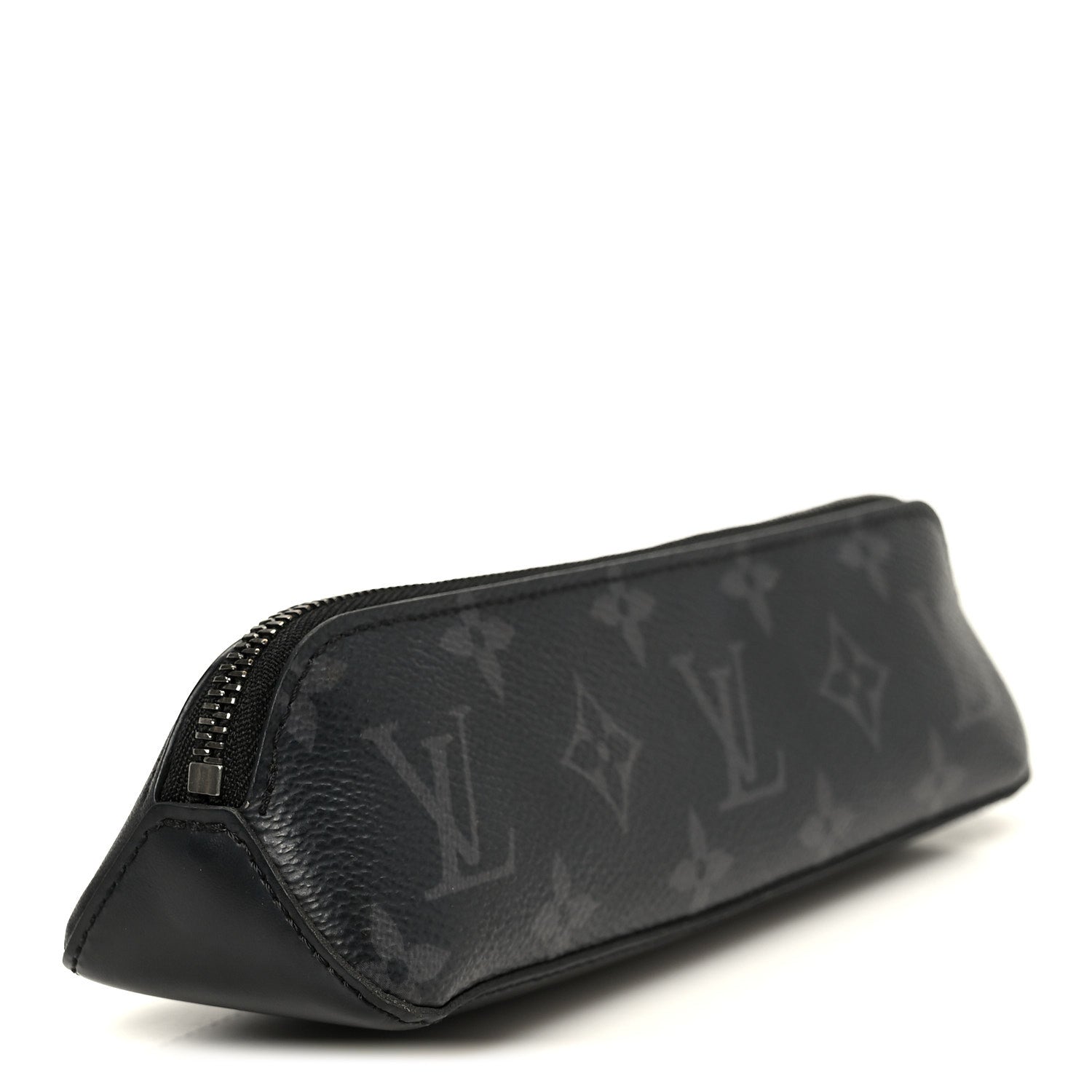 Louis Vuitton Monogram Eclipse Elizabeth Pencil Pouch Black 3 of 7