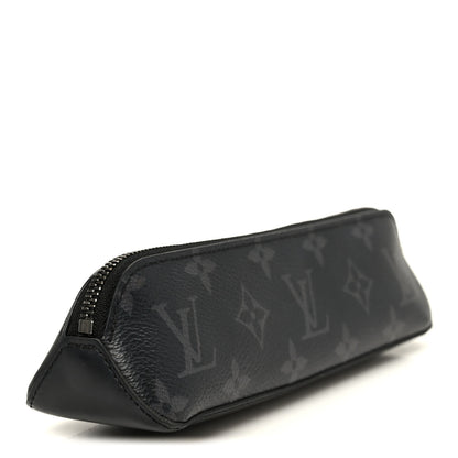 Louis Vuitton Monogram Eclipse Elizabeth Pencil Pouch Black 3 of 7