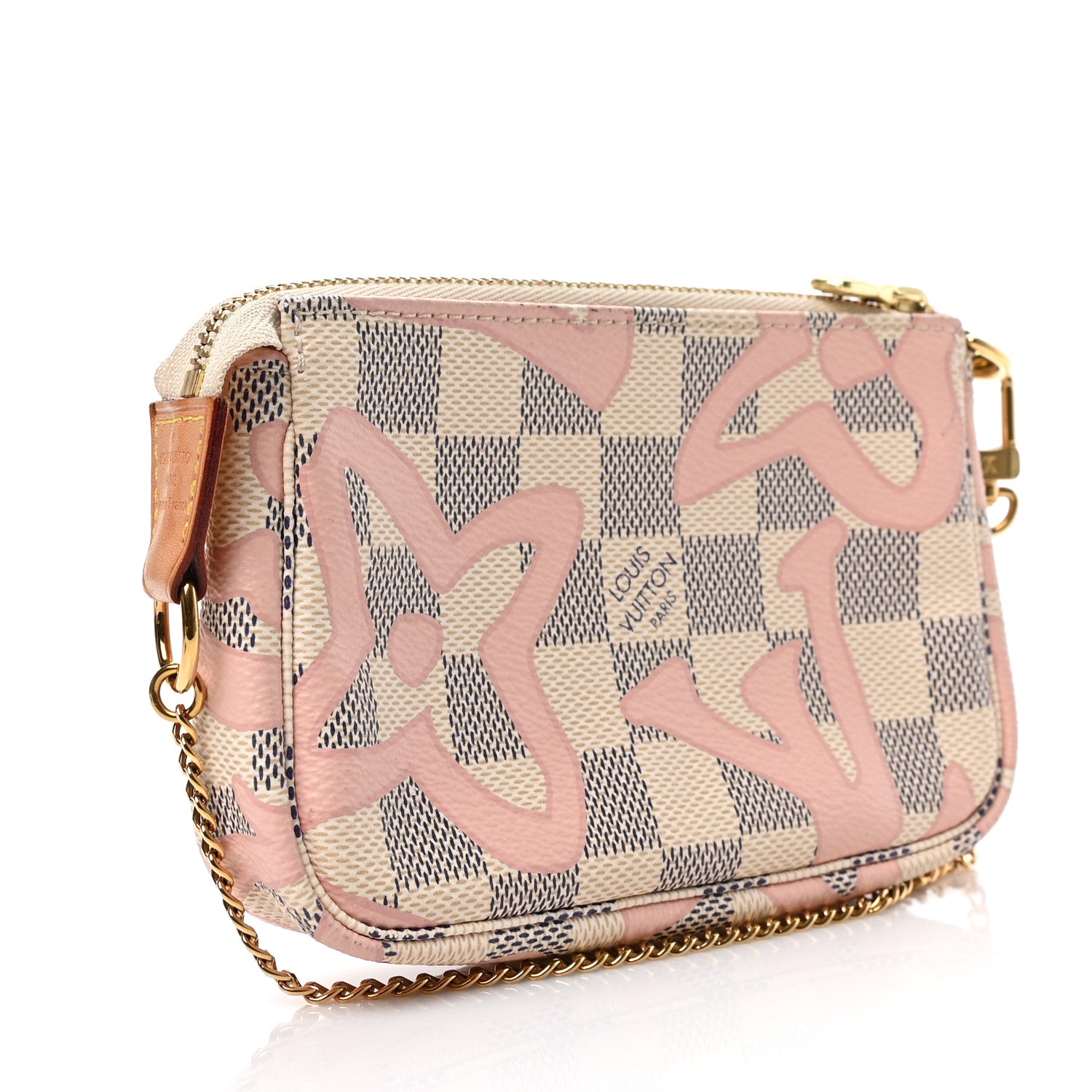 Louis Vuitton Damier Azur Tahitienne Mini Pochette Accessories 2 of 5