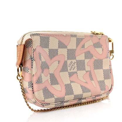 Louis Vuitton Damier Azur Tahitienne Mini Pochette Accessories 2 of 5