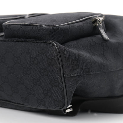 Gucci GG Monogram Single Buckle Backpack Black 10 of 10