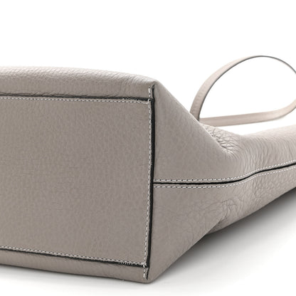 Valentino Garavani Grained Calfskin Rockstud Shoulder Tote Perla 9 of 10