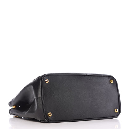Prada Saffiano Medium Galleria Double Zip Tote Black 5 of 15