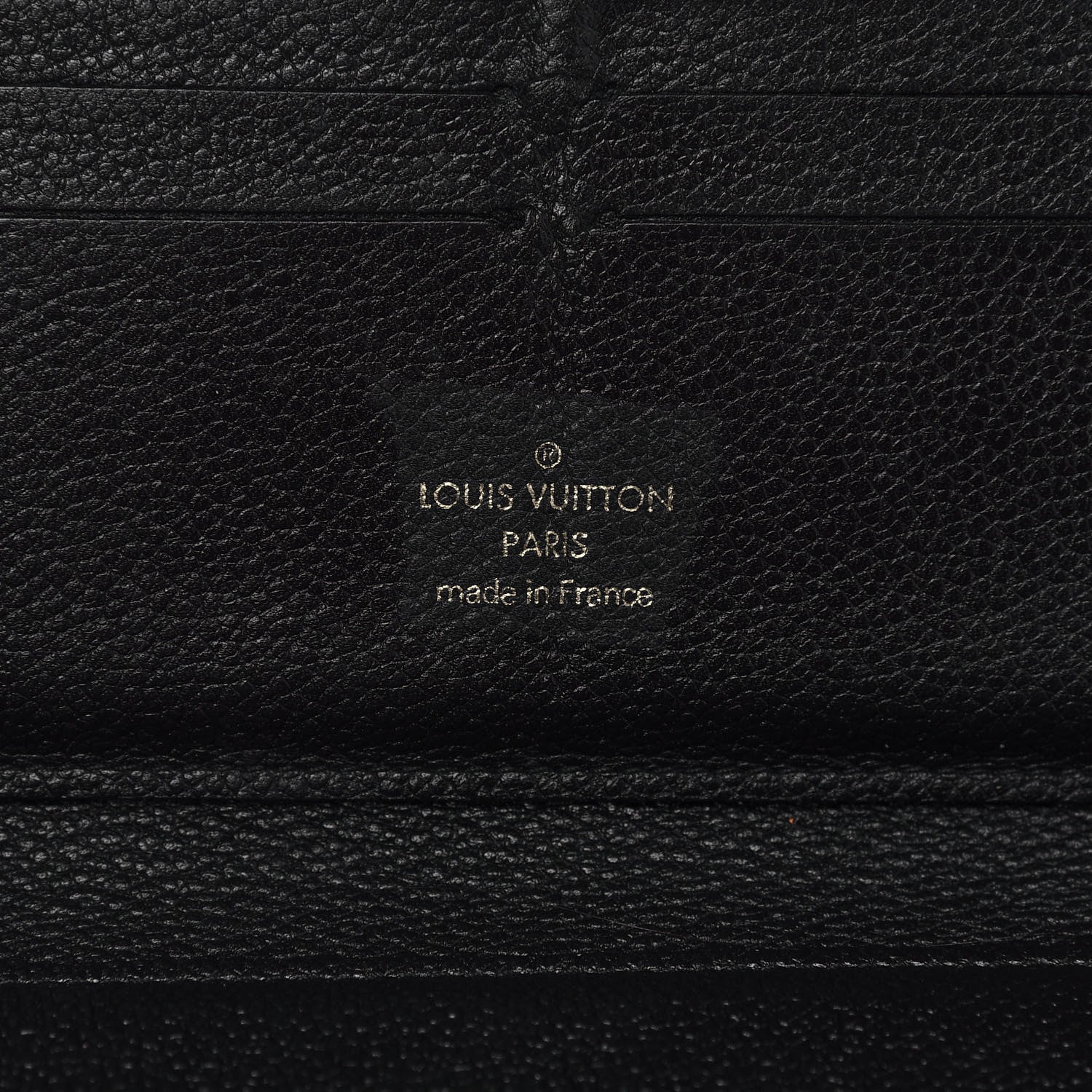 Louis Vuitton Empreinte Zippy Organizer Wallet Black 6 of 12