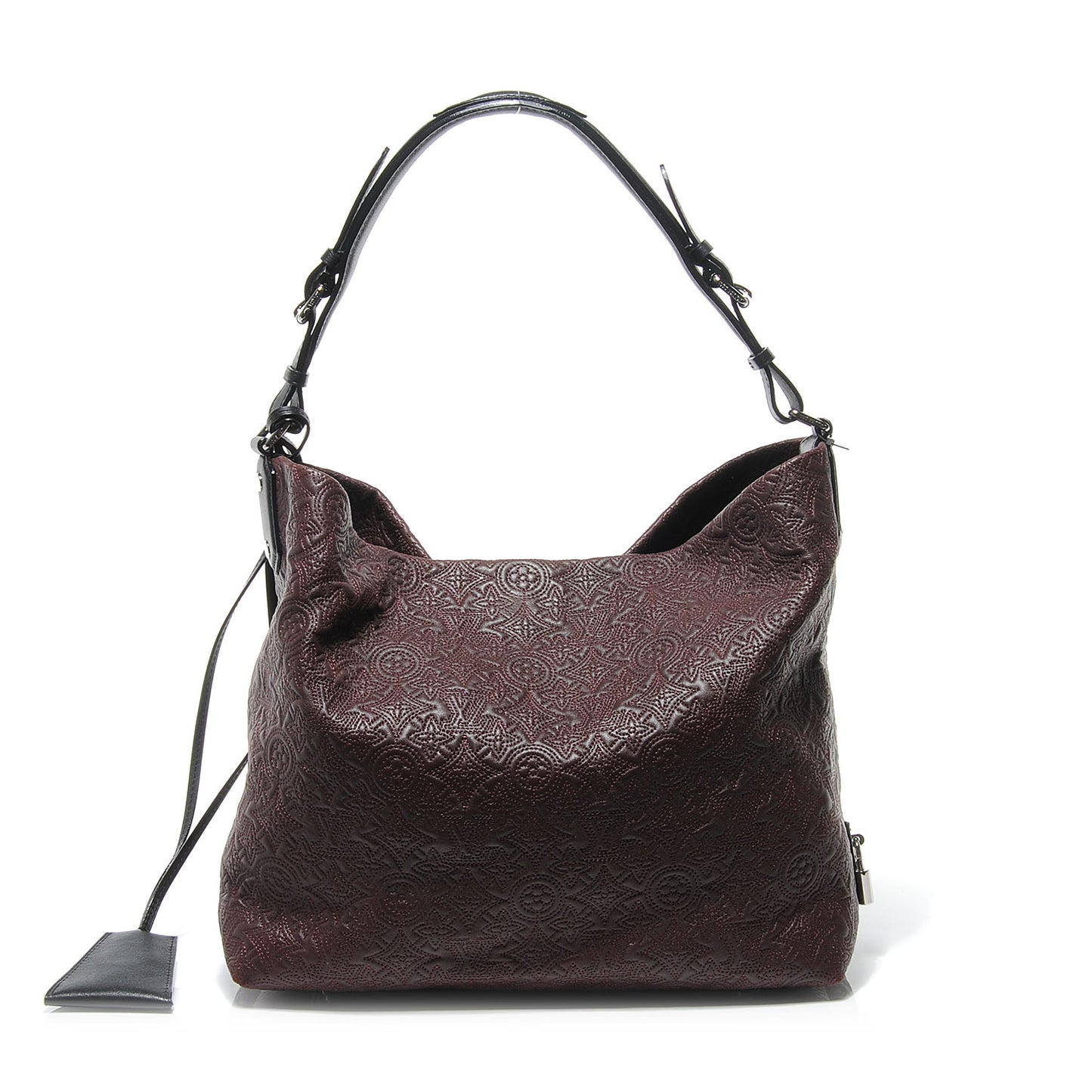 Monogram Lambskin Antheia Hobo PM Chocolat