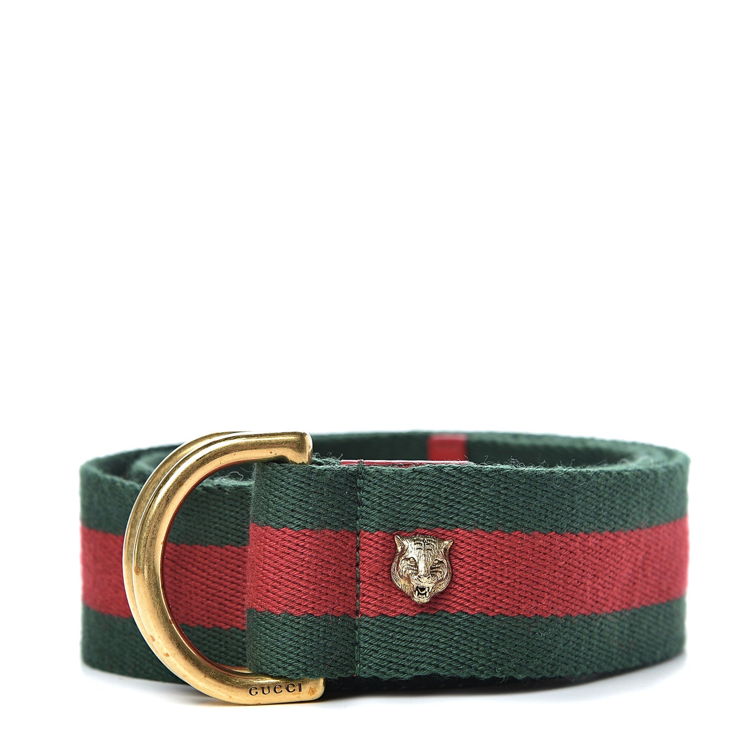Web Feline D Ring Belt 75 30 Red Green