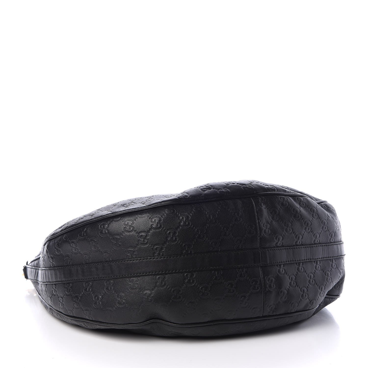 Gucci Guccissima Large GG Twins Hobo Black 4 of 13
