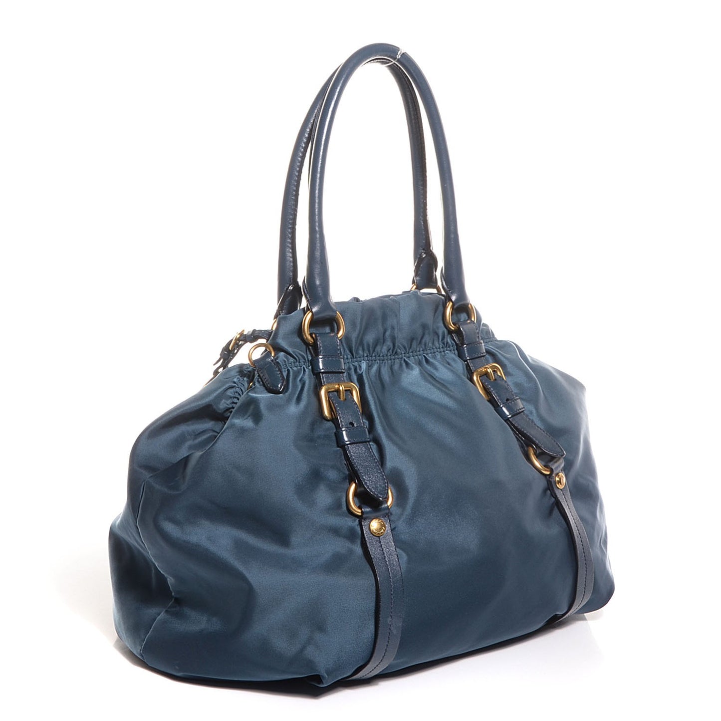 Tessuto Nylon Jacquard Tote Denim