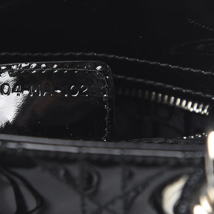Christian Dior Patent Cannage Mini Lady Dior Black 8 of 11