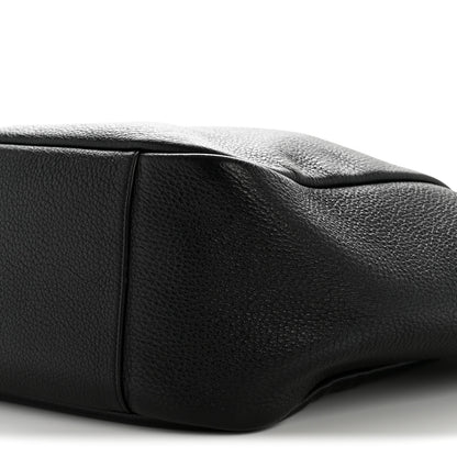 Saint Laurent Grained Deerskin Bea Tote Black 10 of 15