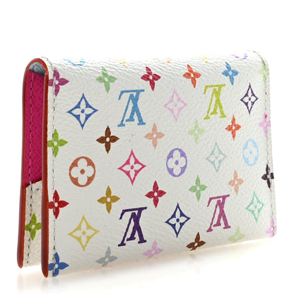 Louis Vuitton LV X TM Monogram Multicolor Slim Card Holder White 3 of 6