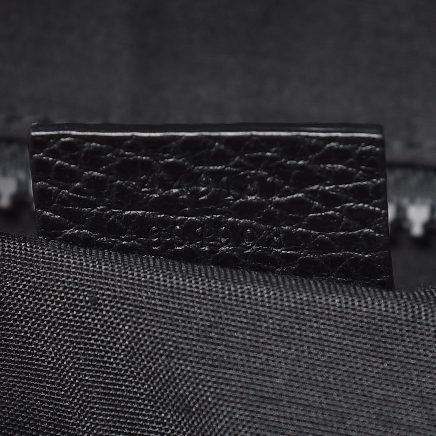 Nylon Monogram Slim Backpack Black