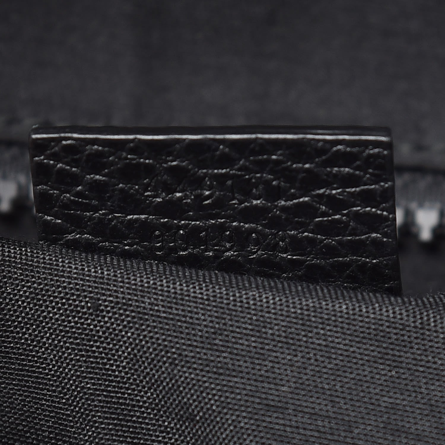 Gucci Nylon Monogram Slim Backpack Black 10 of 11